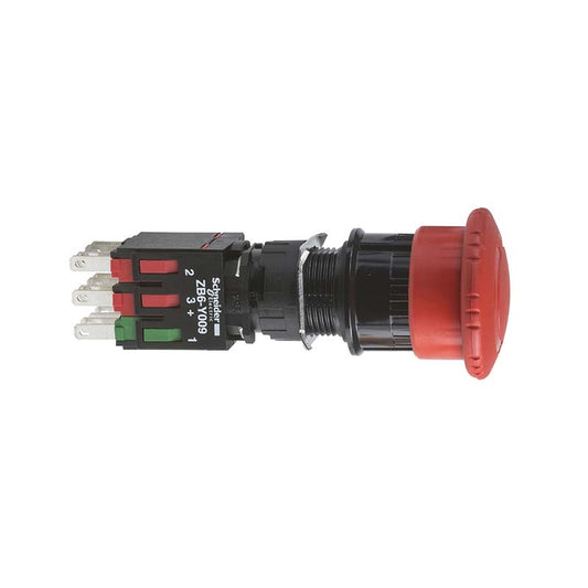Schneider/Schneider Electric imported XB6AS mushroom head emergency stop button