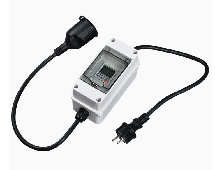 Cross-border exclusive IP65 waterproof mobile distribution box, digital ammeter, CEE plug metering box