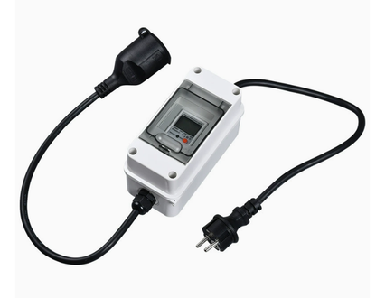 Cross-border exclusive IP65 waterproof mobile distribution box, digital ammeter, CEE plug metering box