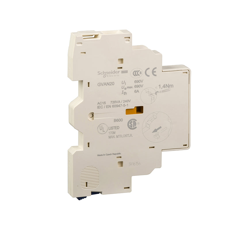 GV2 Auxiliary Contact Module