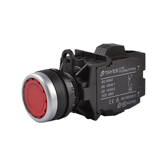 Tianyi Electrical LA42 Flat Head Illuminated Button