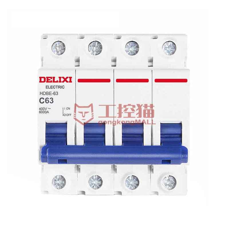 DELIXI HDBE-63 D Type Miniature Circuit Breaker