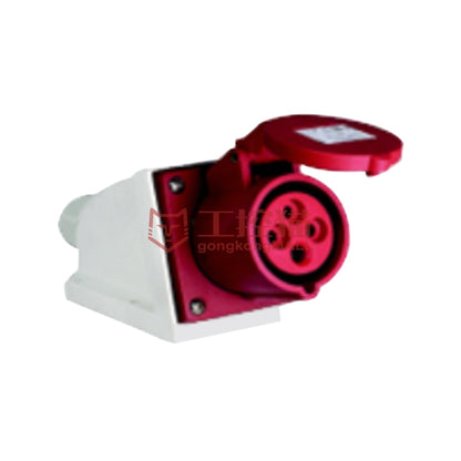 DELIX DEP2 Industrial Surface Mount Socket 3P+E