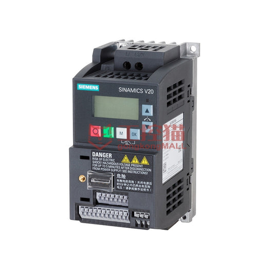 SIEMENS/Siemens V20 standard universal inverter 200-240VAC single phase 0.12kW with BOP operation panel