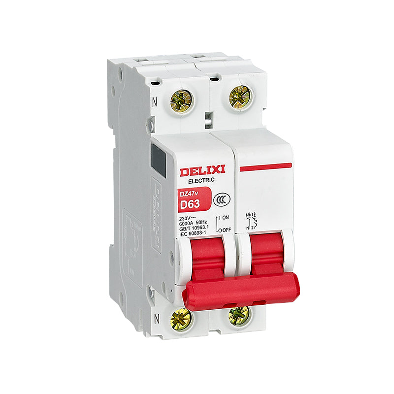 DELIXI DZ47v B Type Miniature Standard Circuit Breaker