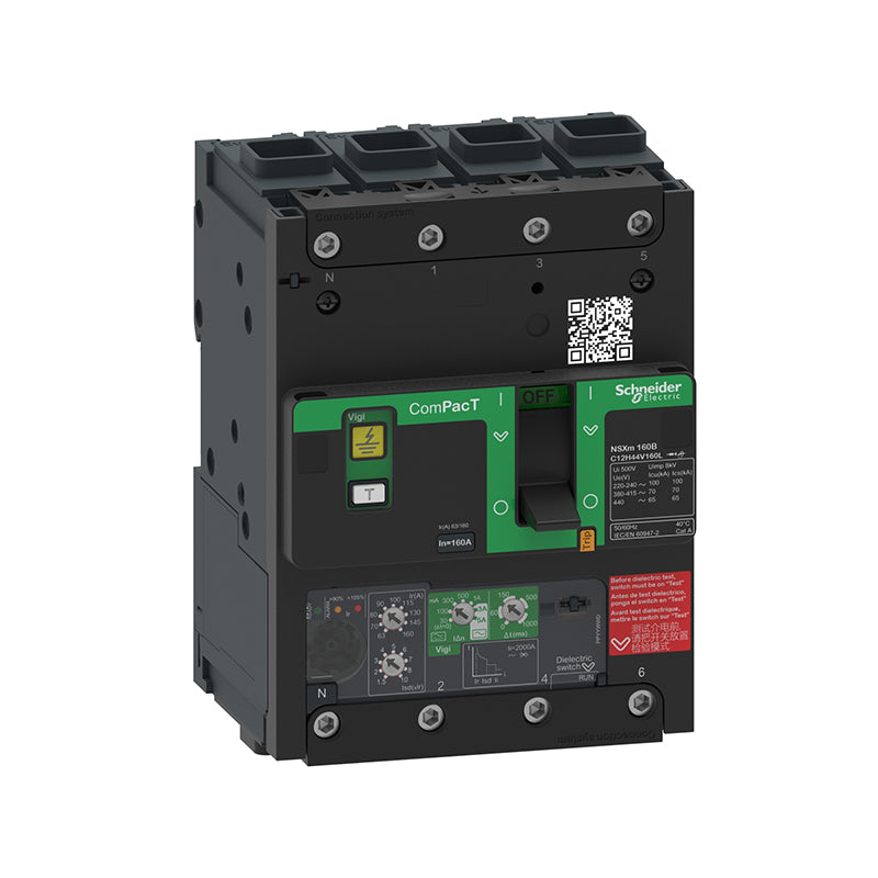 NSXm Residual Current Protection Circuit Breaker