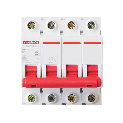 DELIXI DZ47s D Type Miniature Circuit Breaker