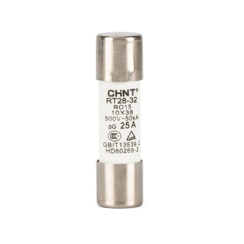 CHNT/Chint Electric RT28 cylindrical cap fuse 10 pcs/box, 2400 pcs/box