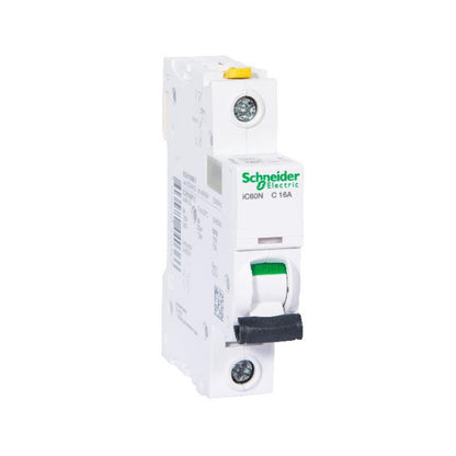 Schneider iC60N C Type Double Terminal Circuit Breaker